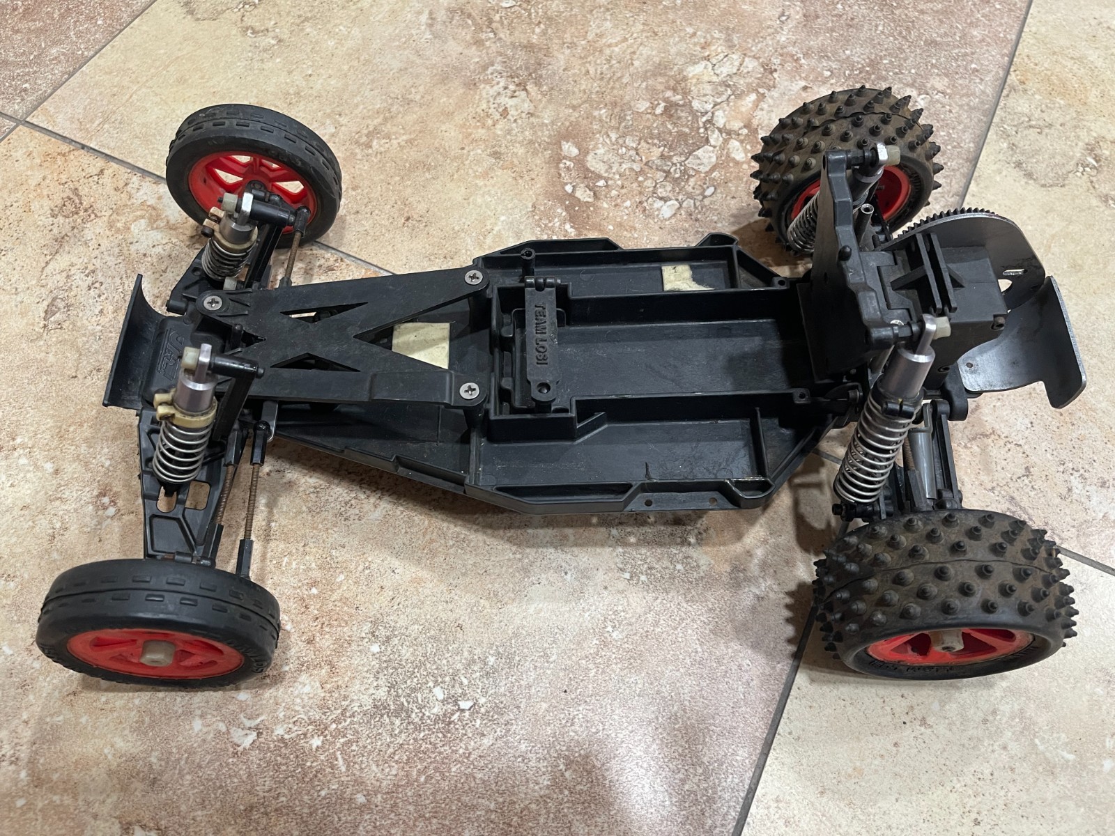 1/10 Scale Vintage TEAM LOSI JRX2 2WD R/C Electric Roller Buggy