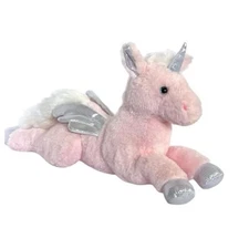 Auswella 18 Inch Plush Unicorn- Stuffed Animal Toy- Pink 
