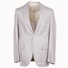 Sartoria Partenopea Superfine Cashmere and Silk Sport Coat 40R Eu 50 New