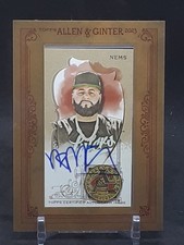 GORILLA NEMS 2023 ALLEN & GINTER MINI FRAMED AUTO QQ GORILLA NEMS 2023 ALLEN & GINTER MINI FRAMED AUTO QQ