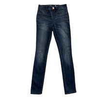 Abercrombie Kids Dark Wash Skinny Jeans Girls Size 10 Stretch Denim Pants