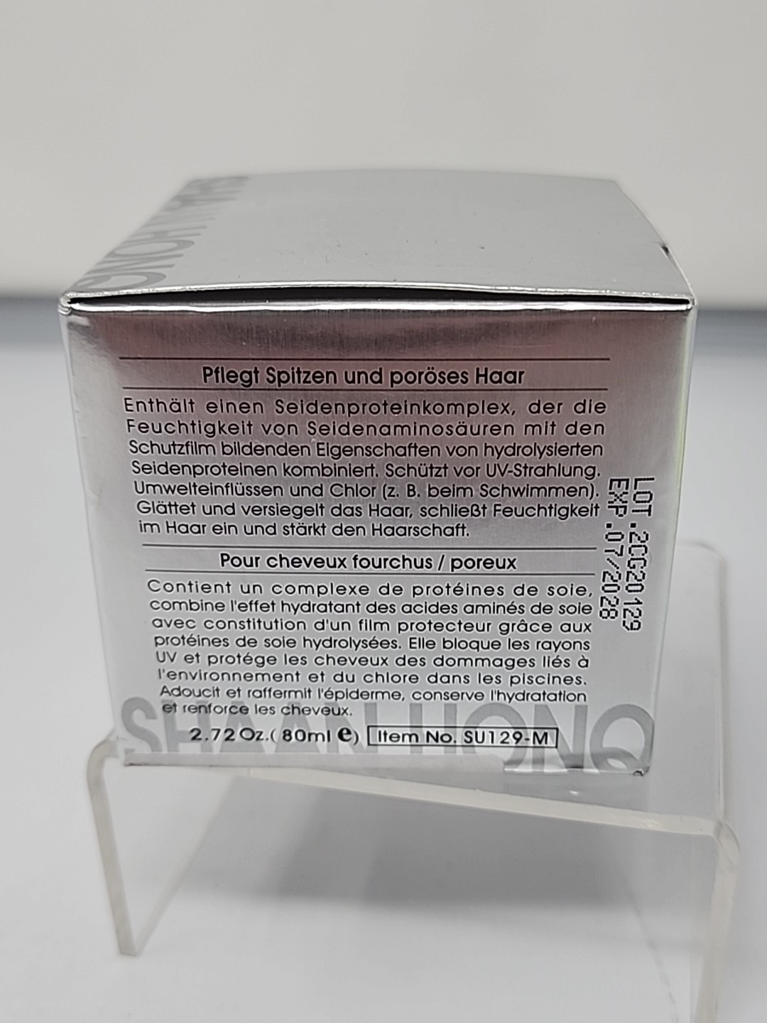 Hair Protein Cream Rosemary & D-Panthenol 2.72 OZ Treatment Shaan Honq SH-RD