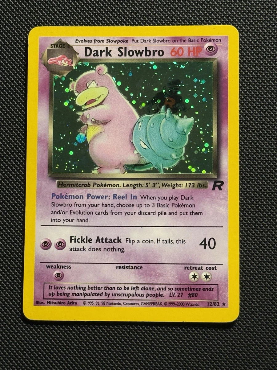 Dark Slowbro Pokémon TCG Cards for sale | eBay