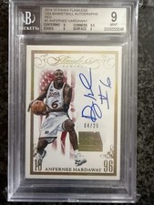 2014-15 Panini Flawless USA Basketball Red Anfernee Hardaway #/25 BGS 9 Auto 10