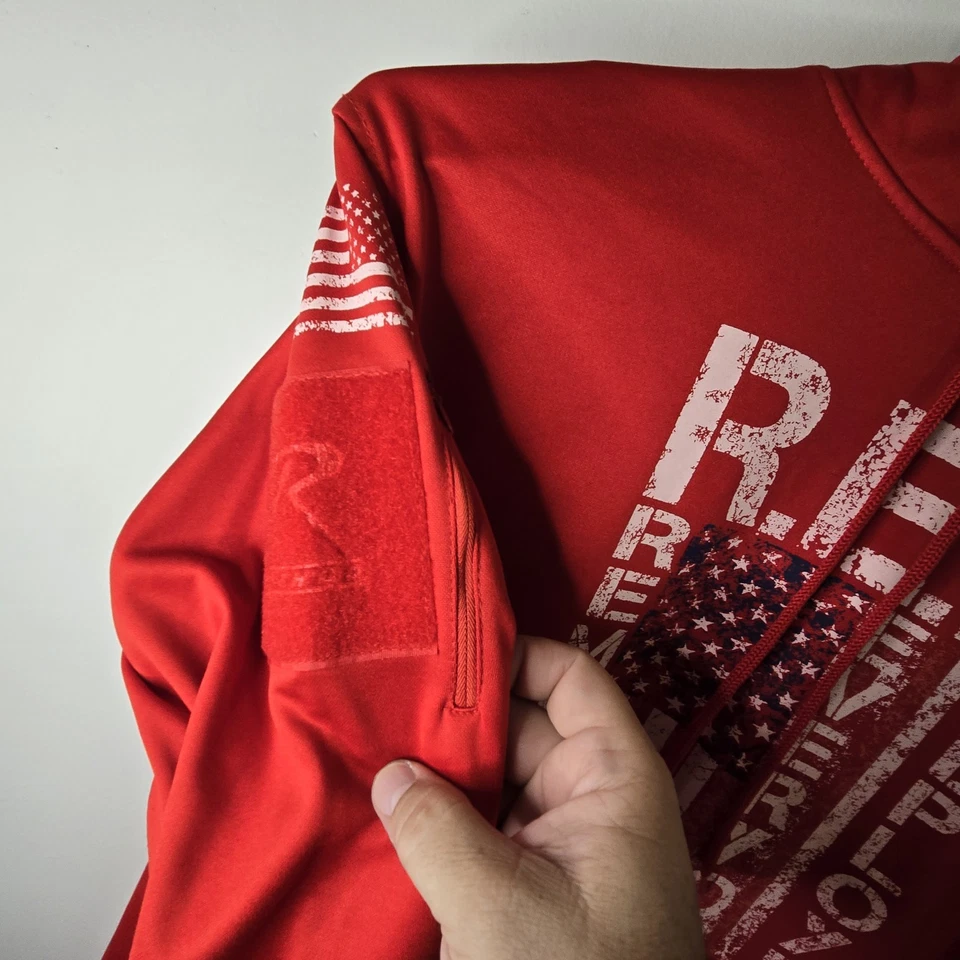 * ROTHCO * ' CONCEALED CARRY R.E.D. HOODIE ' MENS ' LARGE ' - Image 3 of 4