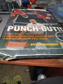 Mike Tyson Punch-Out para Nintendo NES PROBADO CIB, Caja de Boxeo Forma &Aacute;spera