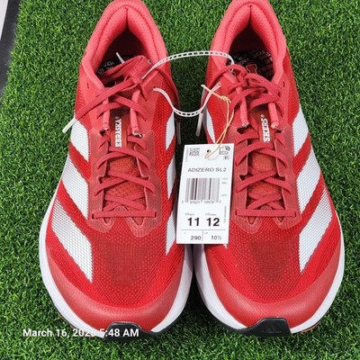 Nebraska Cornhuskers Adidas Adizero SL2 Shoes Men's 11 College Pack JQ0245 Red