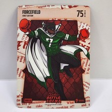 2025 Bo Jackson Battle Arena Justin Fields Forcefield Brawl Red Headliner 1st Ed