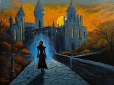 Original Painting - 12x16" Acrylic on Canvas - Direct from Artist, Chris Papa