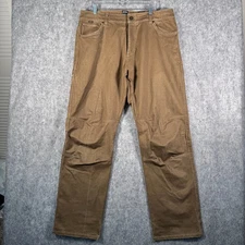 Kuhl Rydr Pants Mens 38x34 Brown Patina Dye Heavy Weight Outdoor Trail Hike