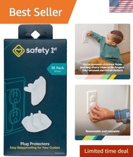 Baby Proofing Essential: 36 Durable Outlet Covers for Child Safety at Home