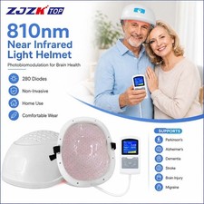 810nm PBM Brain Helmet for Alzheimer Stroke Cognitive Decline Memory Function