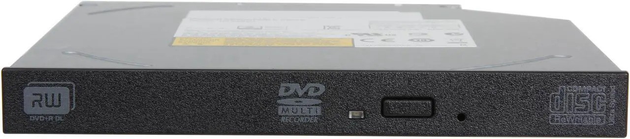 PLDS DS-8ABSH 12.7mm 0.5in Slim SATA 24X DVD Burner Writer DVD±RW ±R DL WARRANTY