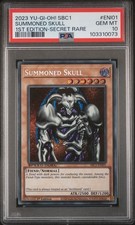 2023 YU-GI-OH! SBC1-SPEED DUEL STREETS OF BATTLE CITY SUMMONED SKULL PSA 10