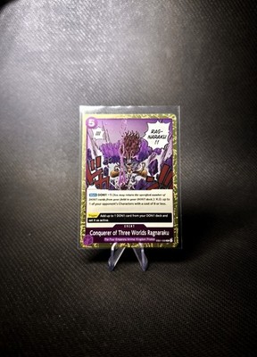 ''Conquerer of T.W.R. EB01-039 R'' One Piece TCG-EB01-Memorial Collection, EN, NM+