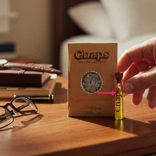 CHAPS Ralph Lauren Splash Cologne 0.04 FL.OZ LOT OF 2 Vintage