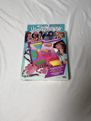 Tyco Heart Strings Vintage Craft Kit Unused Bracelet Making Set 1989 Kids Retro