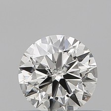 GIA Certified 0.40 Ct Natural Diamond Loose 4mm K /I2 Clarity Engagement Jewelry 451.25 per carat