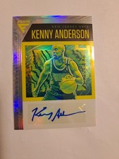 2020 Panini Flux Flux Signatures FLS-KAN Kenny Anderson Auto