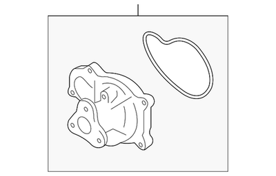 #ad Genuine Subaru Water Pump 21110AA690 $151.05