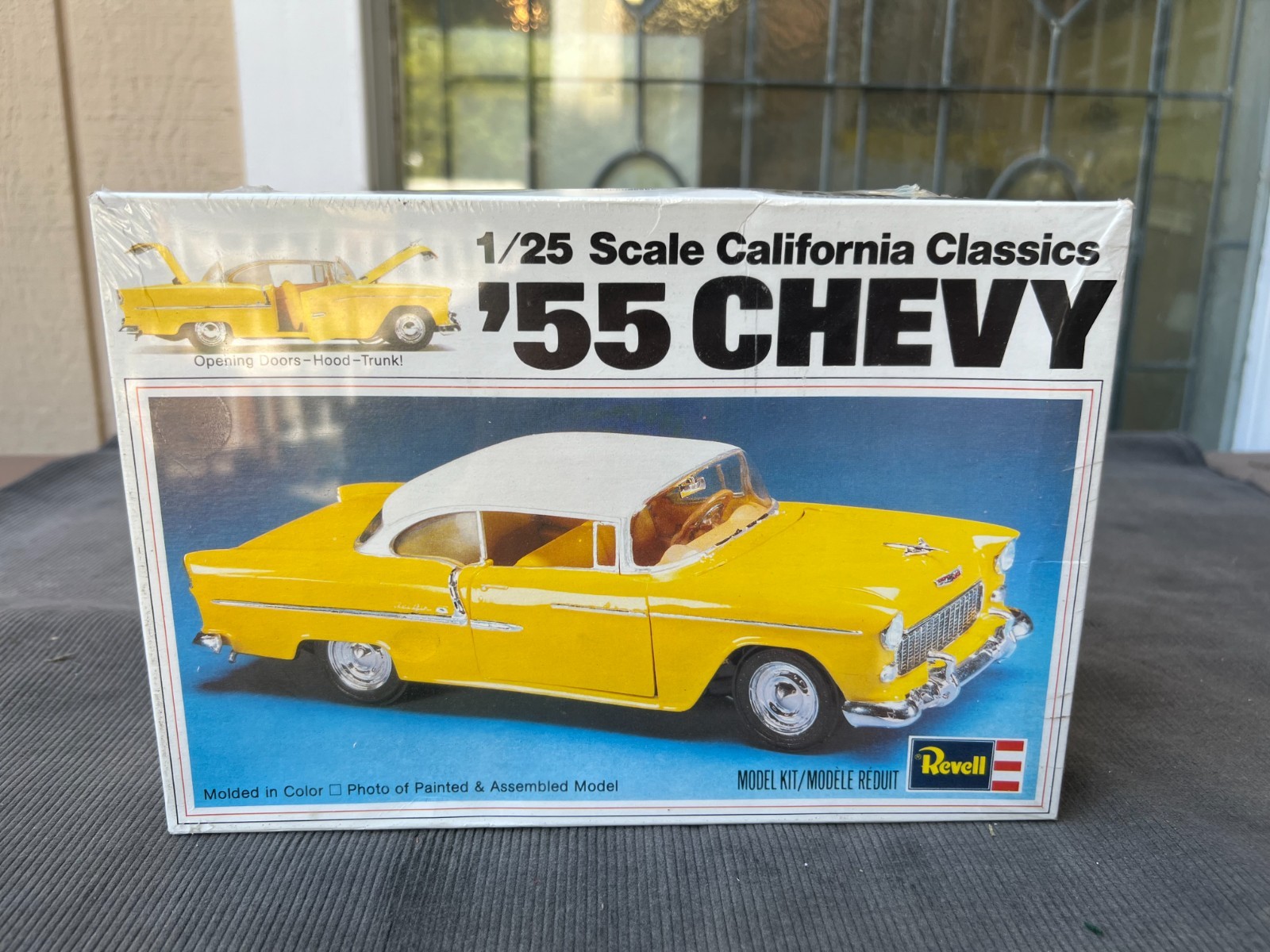 Vintage Revell 55 Chevy  Car Model Kit 1/25 Scale H-1392 FCTORY SEALED
