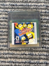 The Simpsons Night of the Living Treehouse of Horror Nintendo Game Boy Color