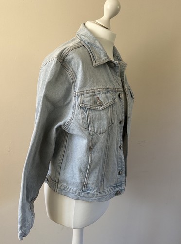 Ladies Denim Jacket Size 12 - Picture 3 of 4
