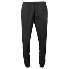 adidas Panel Track Pants Mens Black Casual Athletic Bottoms IS2146-A