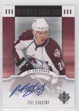 2007-08 Ultimate Collection Ultimate Signatures Paul Stastny #US-PS Auto 0i6