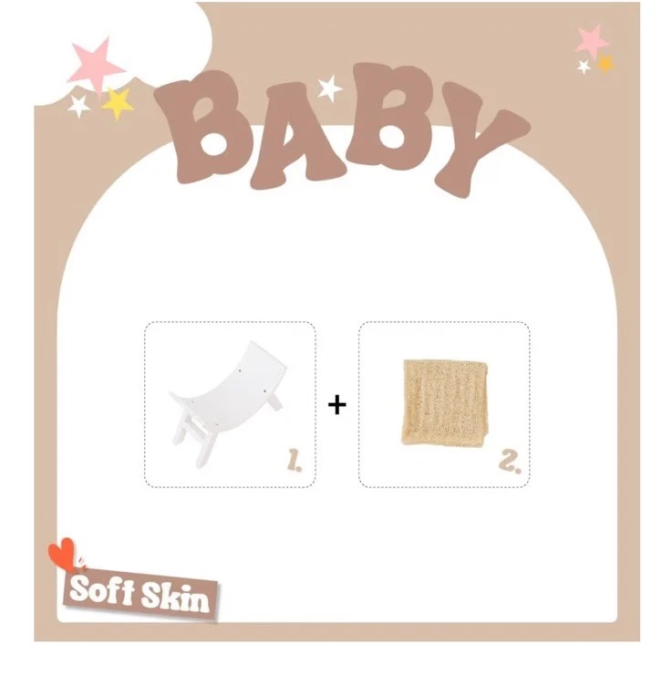 Juego de accesorios de fotografía de madera para bebé Kate recién nacido Foto 4 de 4