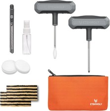 Etenwolf Flat Tire Repair Kit With Plugs 16 Pcs Heavy Duty Tire Plug Kit