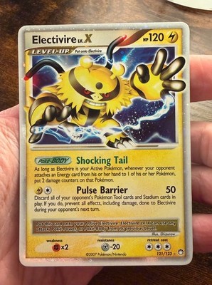 Pokemon - Electivire Lv.X #121 - Mysterious Treasures - Englisch