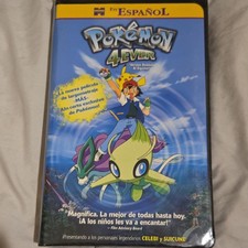 Miramax Home Entertainment Pokémon 4Ever VHS Animation NTSC Spanish Ash Ketchum