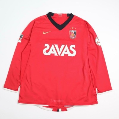Nike Urawa Reds 2008 Langarm Trikot Rot XL Fußball Uniform