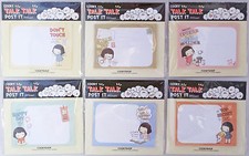 Cooky Shop Cooky Talk Talk Adhesive Paper / Sticky Notes Your Choice of Design 