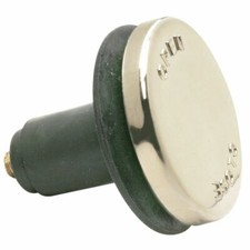 1 -Do it Toe-Touch 5/16" Thread Tub Drain Stopper Cartridge in Brushed Nickel