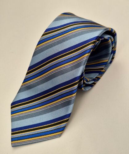 Cravate Paul Smith motif rayures 100% soie neuve