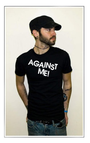 ¡Against Me! Camiseta Texto Logo Fat Wreck Chords Folk Punk - Imagen 2 de 19