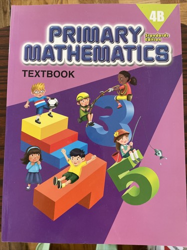 Primary Mathematics 4B Textbook [Standards Edition] Like New - Picture 1 of 3