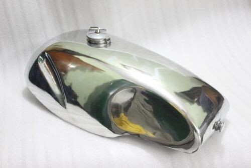 Fit For Norton Commando Triton Triumph Lyta Sprint Aluminum Alloy Petrol Tank - Picture 2 of 4