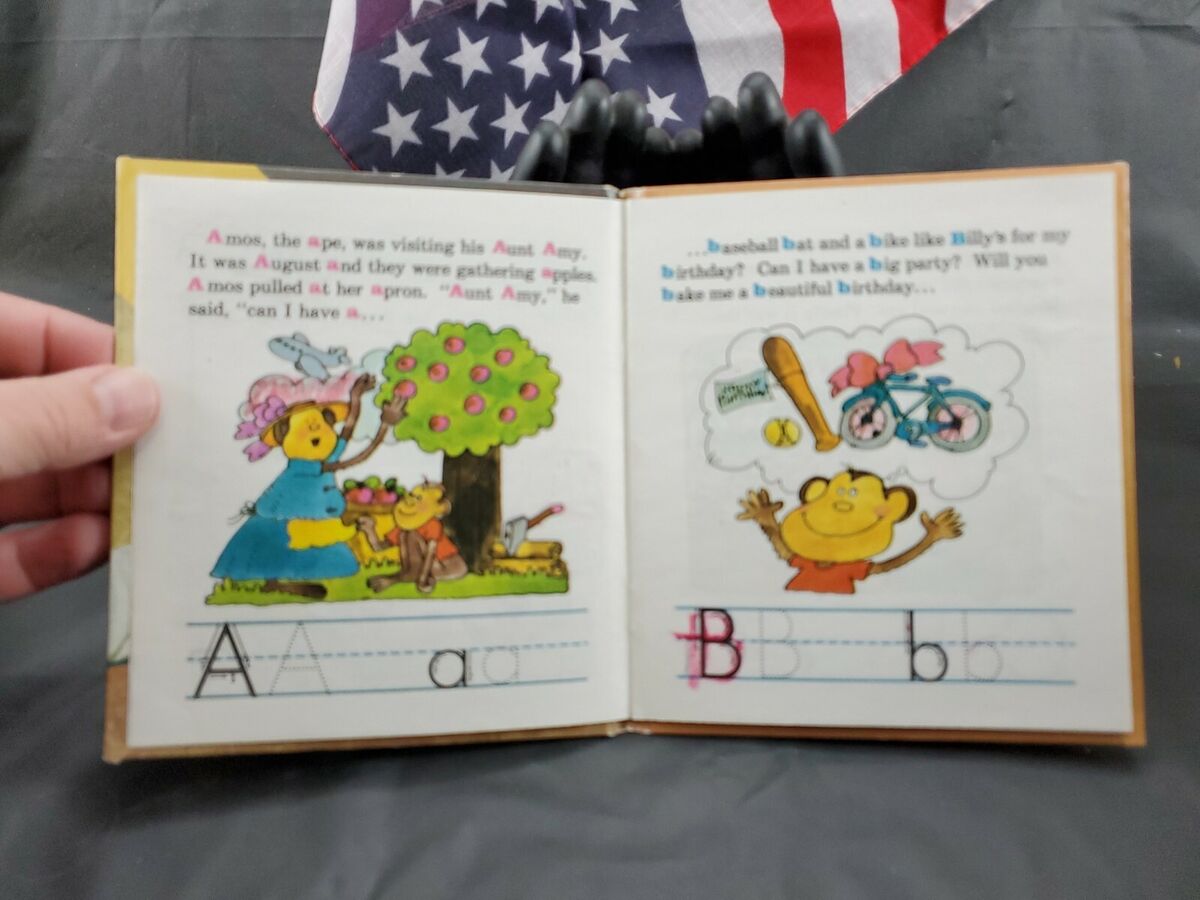 Learning My ABC's By Tele Story 1981 Hardcover FREE SHIPPING Learning My ABC's By Tele Story 1981 Hardcover FREE SHIPPING