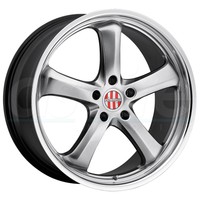 One 18x8 Victor Turismo 5x130 45 Hyper Silver Wheel Rim Inch on sale One 18x8 Victor Turismo 5x130 45 Hyper Silver Wheel Rim Inch on sale