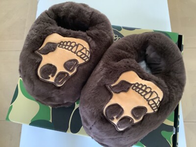 Authentic a bathing ape bape x BAYC furry slides sandals