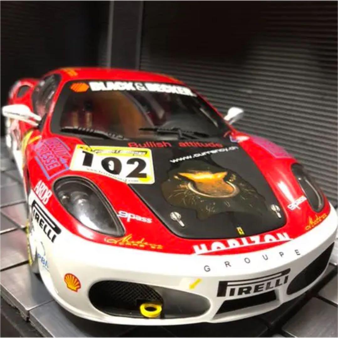 ホットウィール　エリート 1/18 フェラーリ F430 Review] 1:18 Ferrari F430 Scuderia by Hotwheels Super Elite