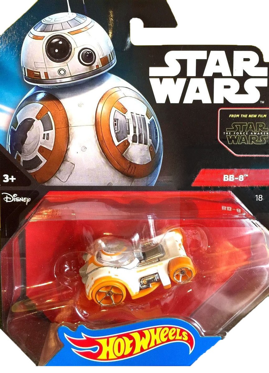 HOT WHEELS STAR WARS: THE FORCE AWAKENS DROID BB-8 CHARACTER CAR
