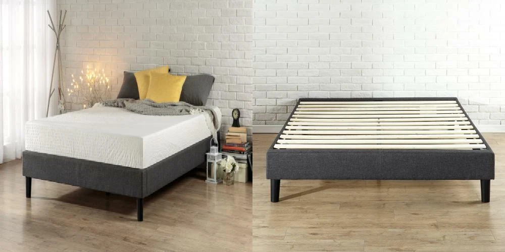 Curtis upholstered 2024 platform bed frame