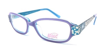 OCCHIALI DA VISTA BAMBINA WINX WV 005 440 LILLA E AZZURRO RETTANGOLARE |  eBay