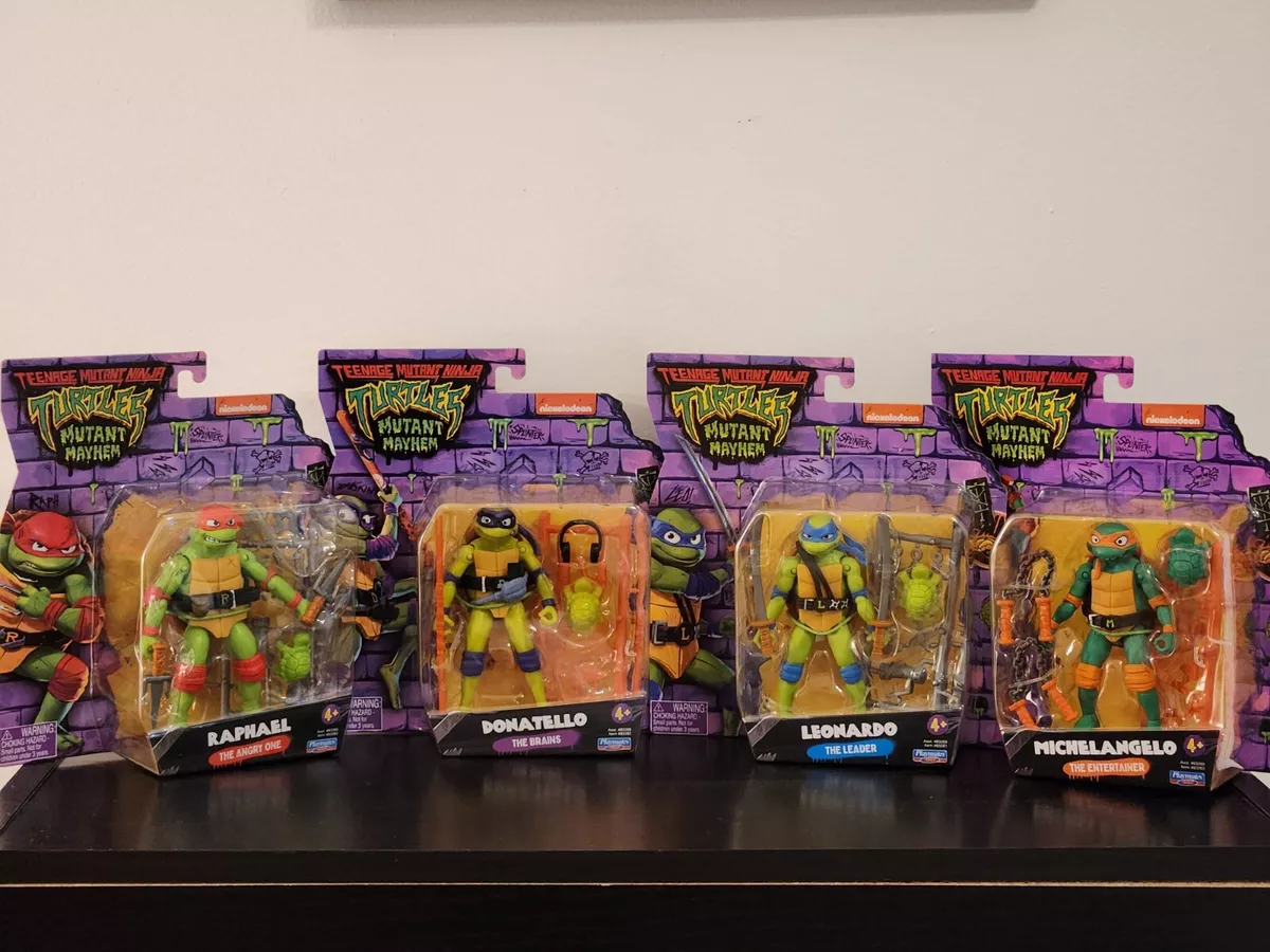 Teenage Mutant Ninja Turtles: Mutant Mayhem 4.5” Donatello Basic Action  Figure by Playmates Toys 