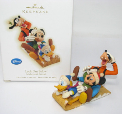 Hallmark Keepsake Ornament Disney's 2009 ''Look Out Below'' Mickey and Friends