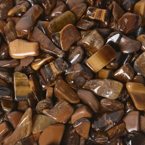 100g Gemstone Polished Chips Crushed Tumbled Stone Crystal Healing Embellishment - Afbeelding 171 van 364